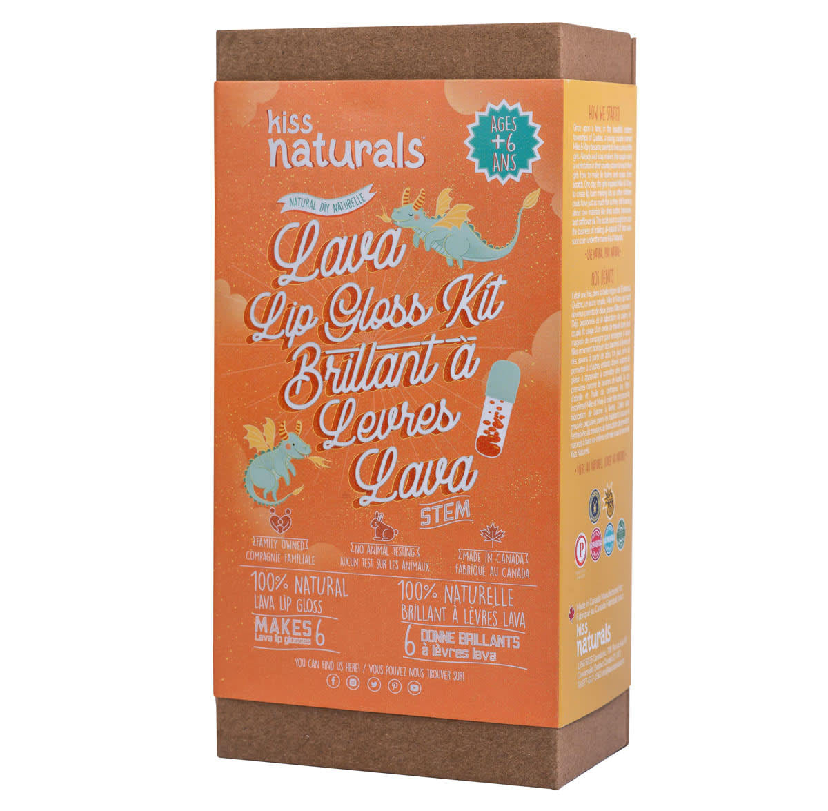 Kits de loisirs créatifs à faire soi-même de Kiss Naturals