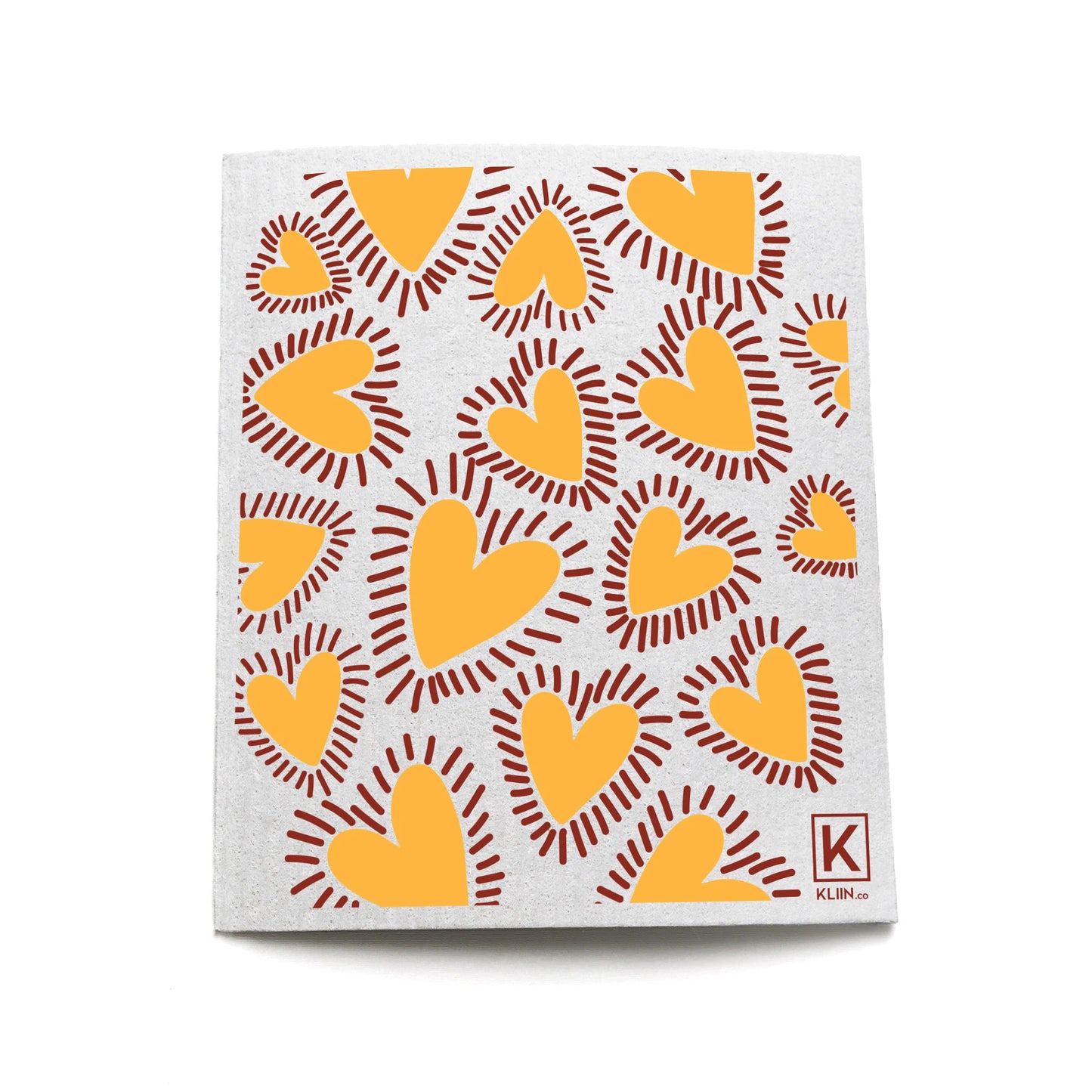 Petit chiffon éponge réutilisable par KLIIN - Collection PRINTEMPS