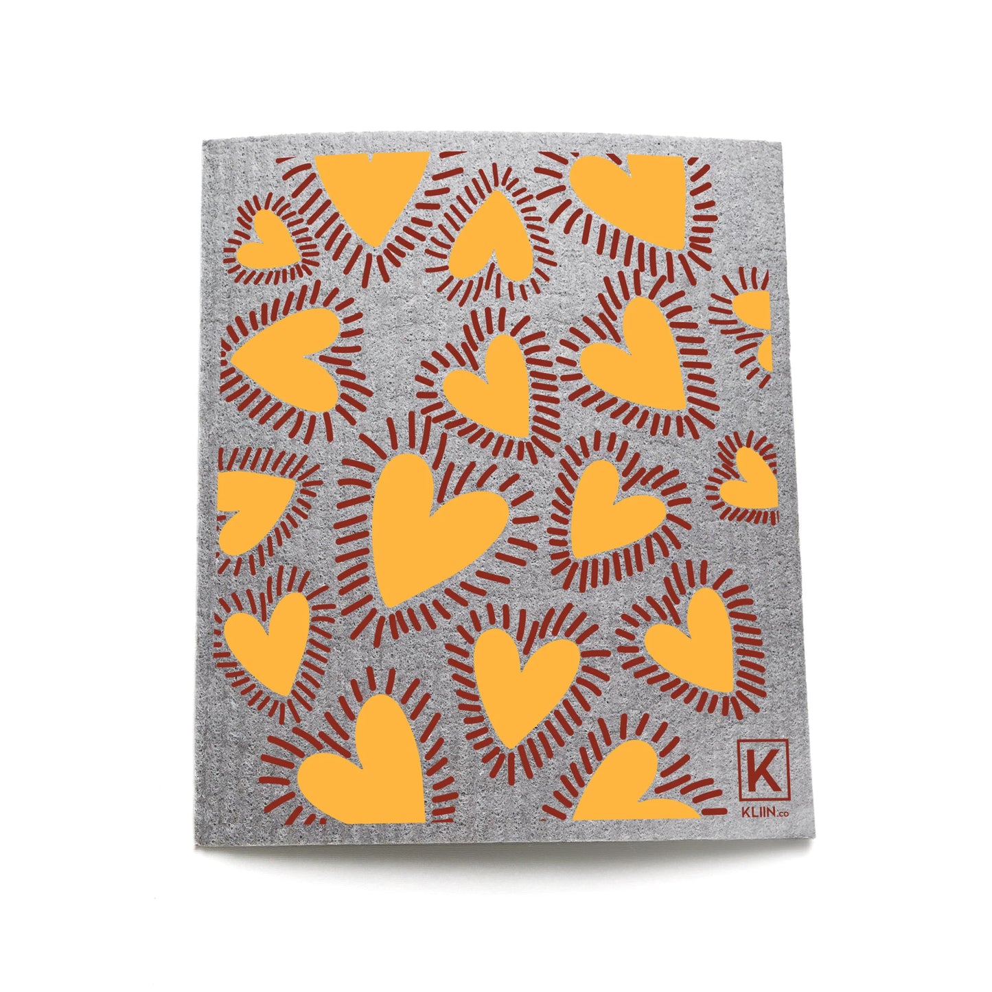 Petit chiffon éponge réutilisable par KLIIN - Collection PRINTEMPS