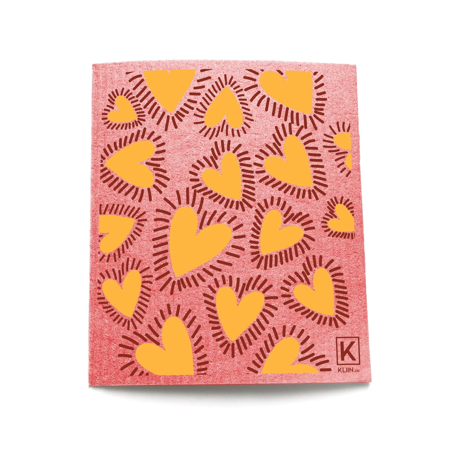 Petit chiffon éponge réutilisable par KLIIN - Collection PRINTEMPS