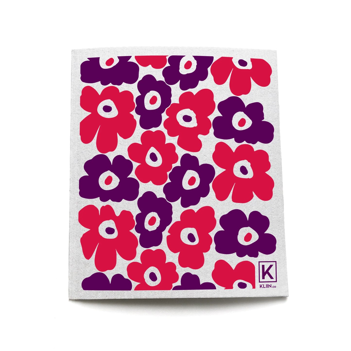 Petit chiffon éponge réutilisable par KLIIN - Collection PRINTEMPS