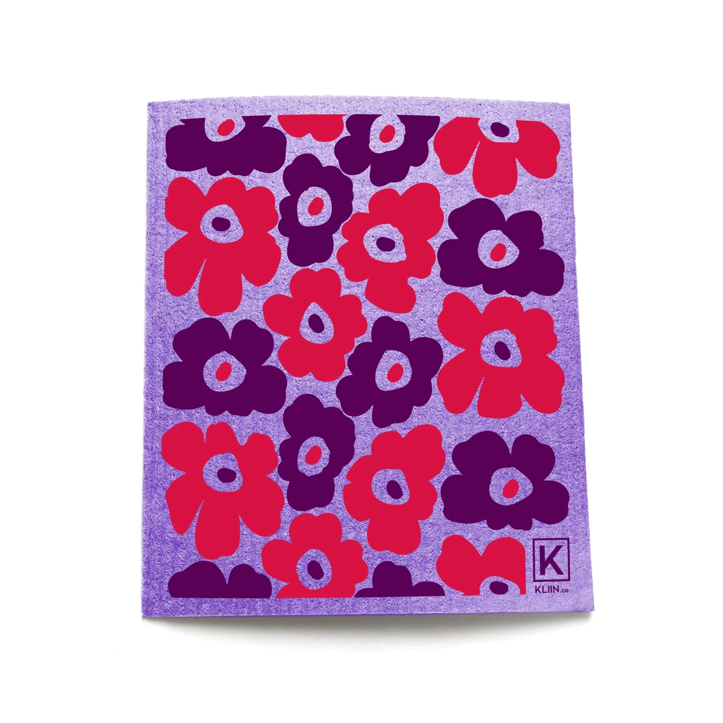 Petit chiffon éponge réutilisable par KLIIN - Collection PRINTEMPS