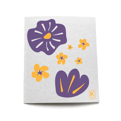 Petit chiffon éponge réutilisable par KLIIN - Collection PRINTEMPS