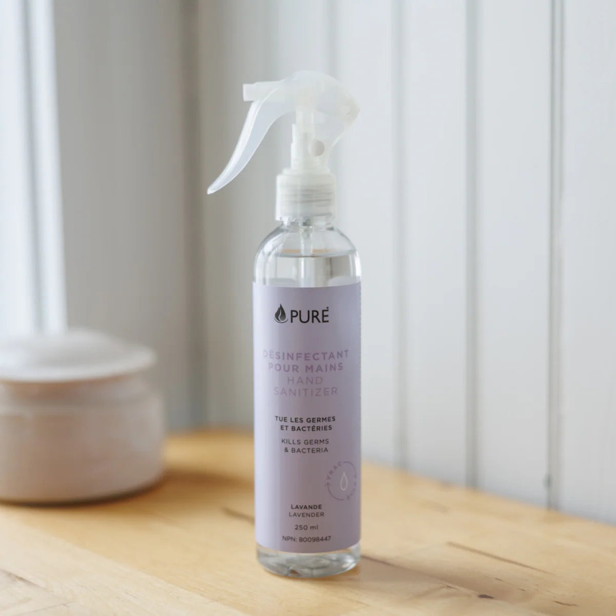 Désinfectant pour les mains par Pure