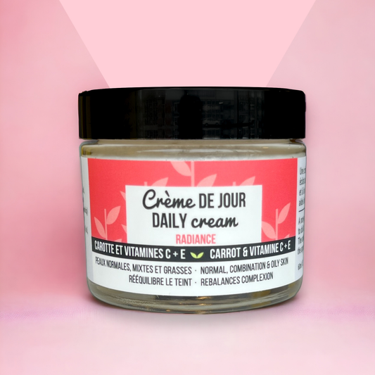 Crème de jour à la vitamine C et à la rose musquée de Rose Citron