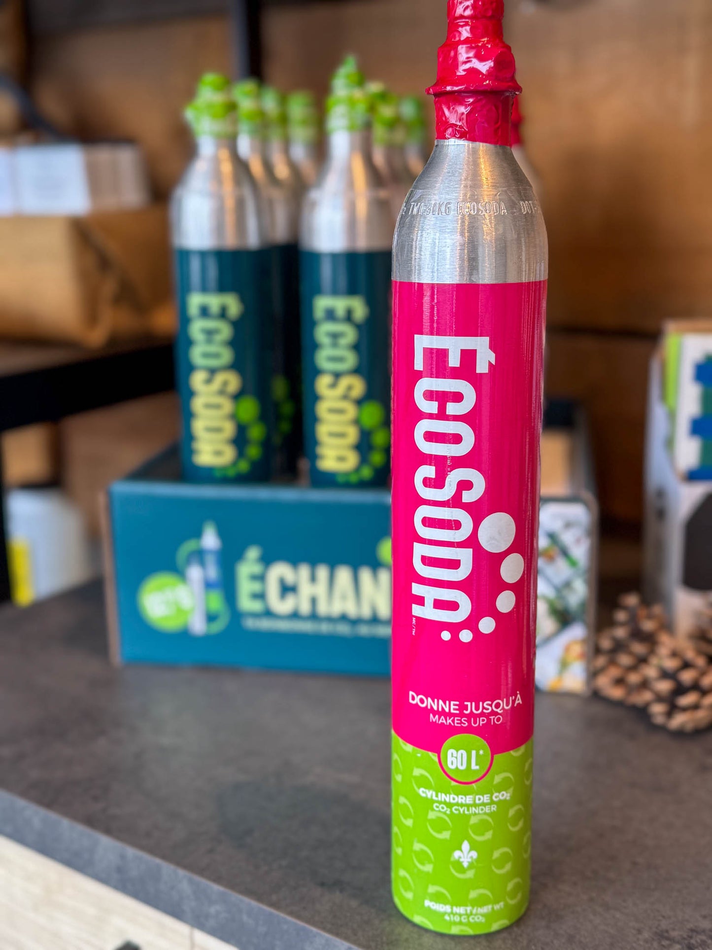 Bonbonne de CO2 de ÉcoSoda