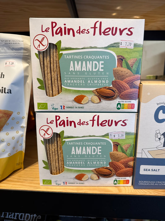 LE PAIN DES FLEURS Gluten-Free Crispbreads