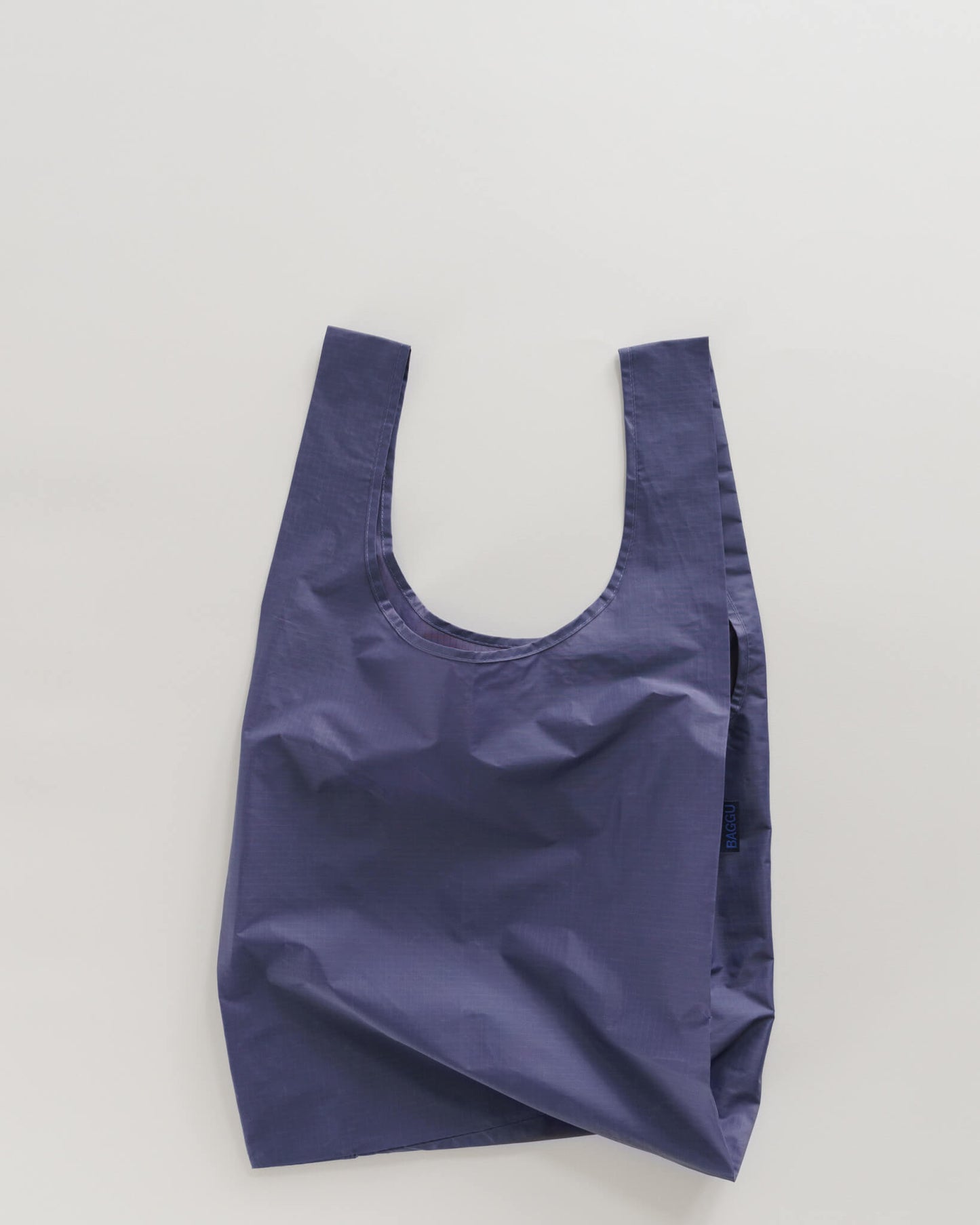 Blue reusable shopping bag