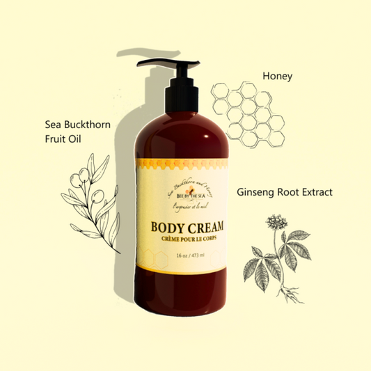 Body Cream 473ml by Bee by the Sea