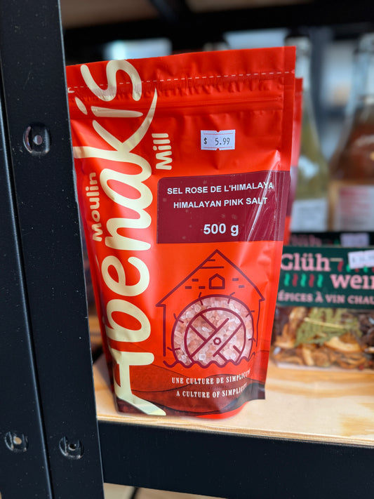 ABÉNAKIS Pink Himalayan Sea Salt 500g