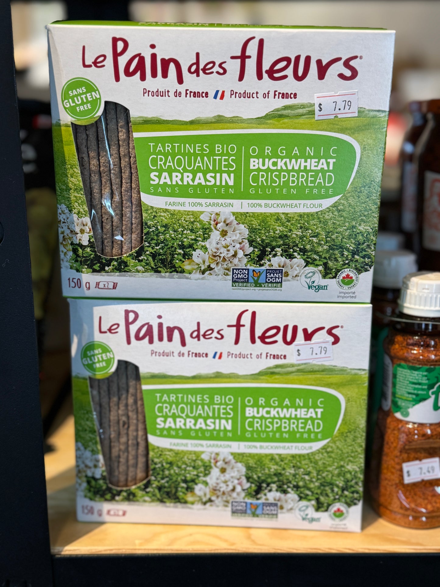 LE PAIN DES FLEURS Gluten-Free Crispbreads