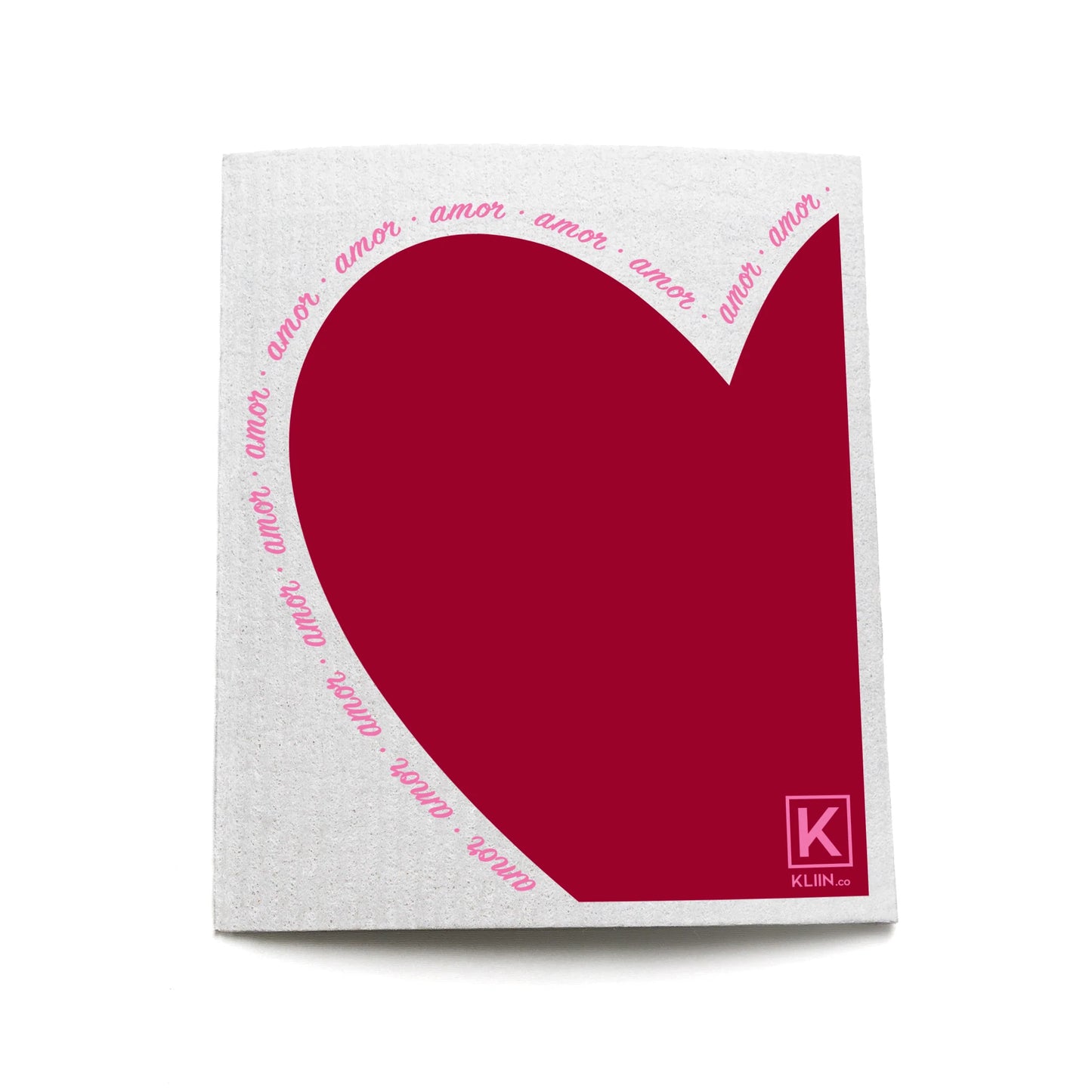 Petit chiffon éponge réutilisable par KLIIN - Collection PRINTEMPS