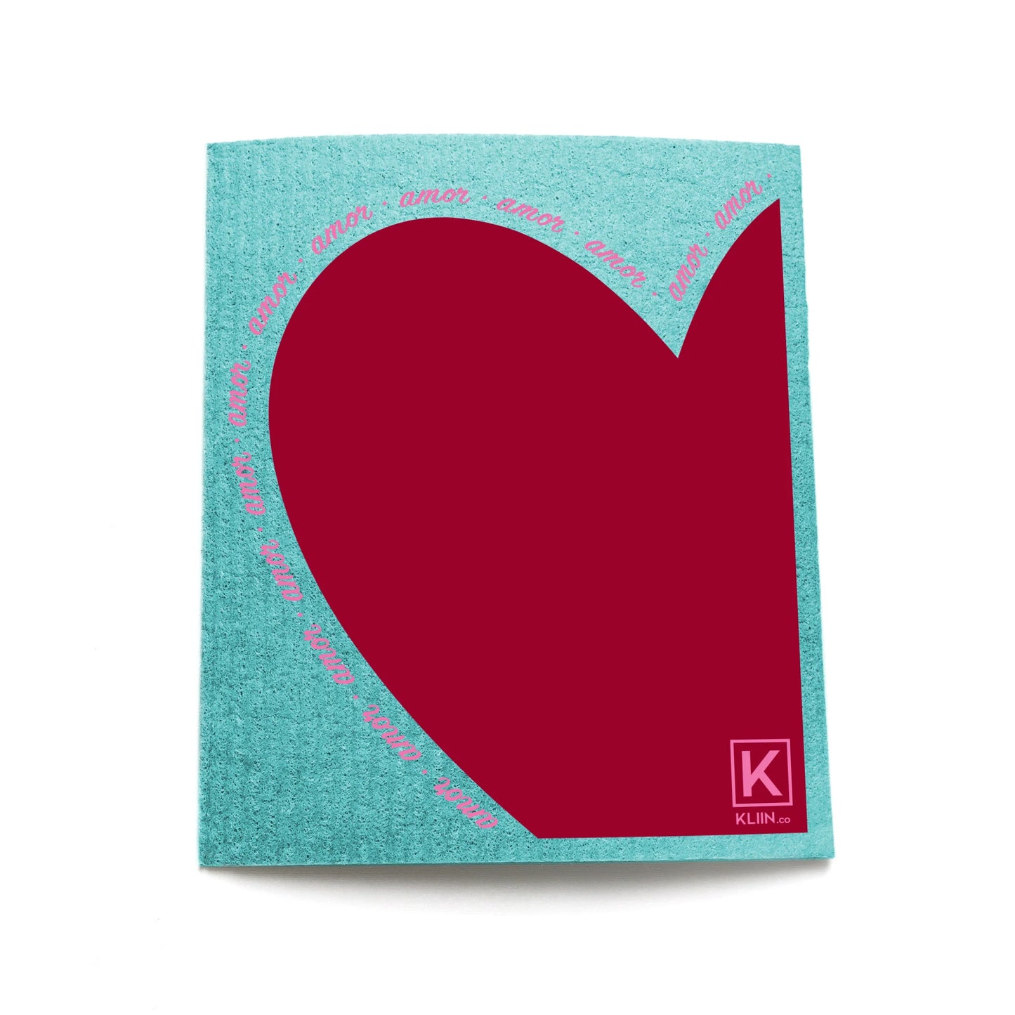 Petit chiffon éponge réutilisable par KLIIN - Collection PRINTEMPS