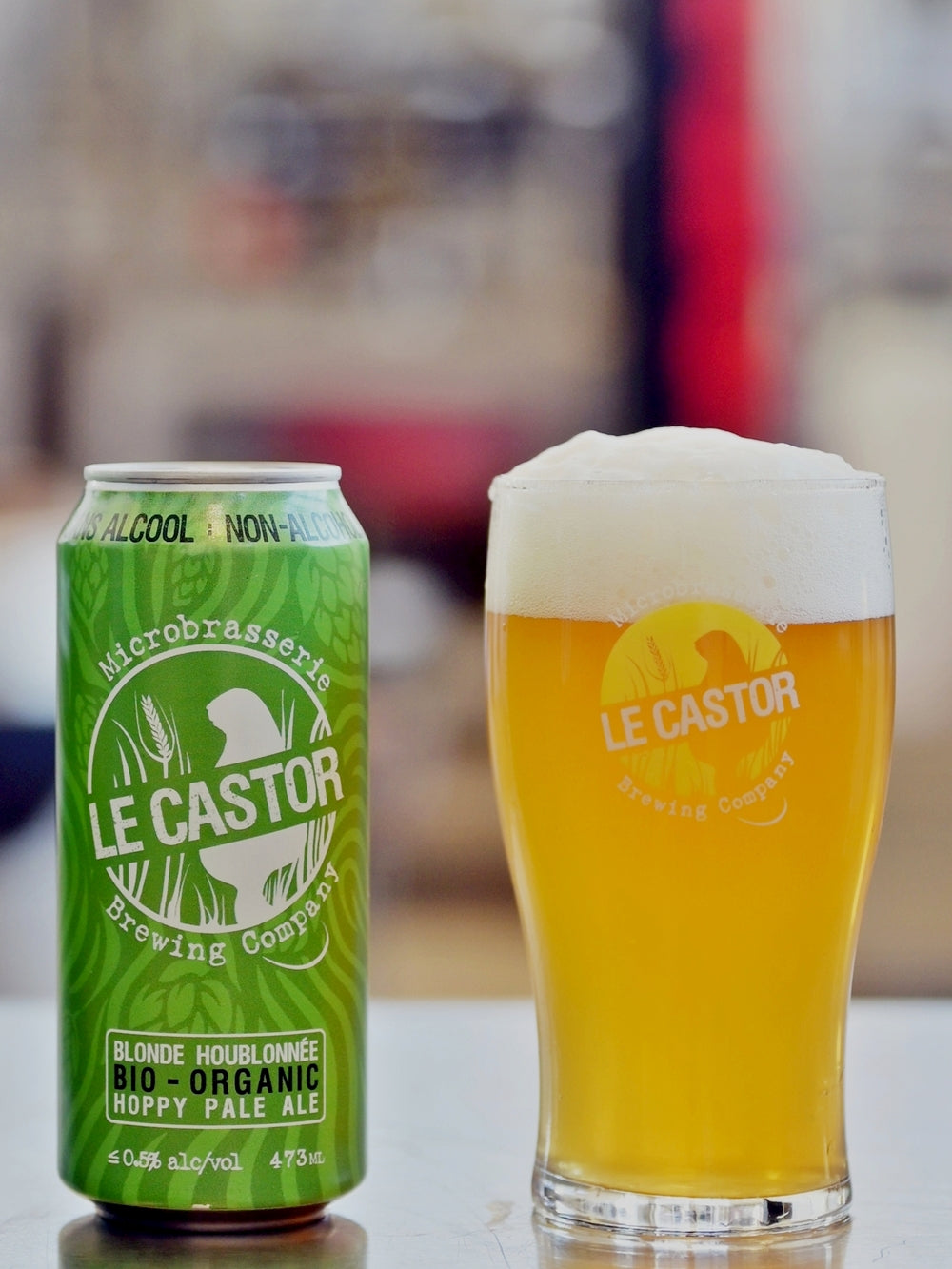 MICROBRASSERIE LE CASTOR Organic Beers