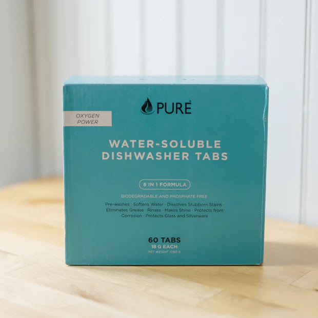 Water Soluble Dishwasher Tabs by Pure