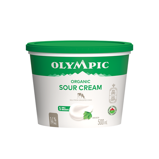 OLYMPIC Organic Sour Cream (500ml)